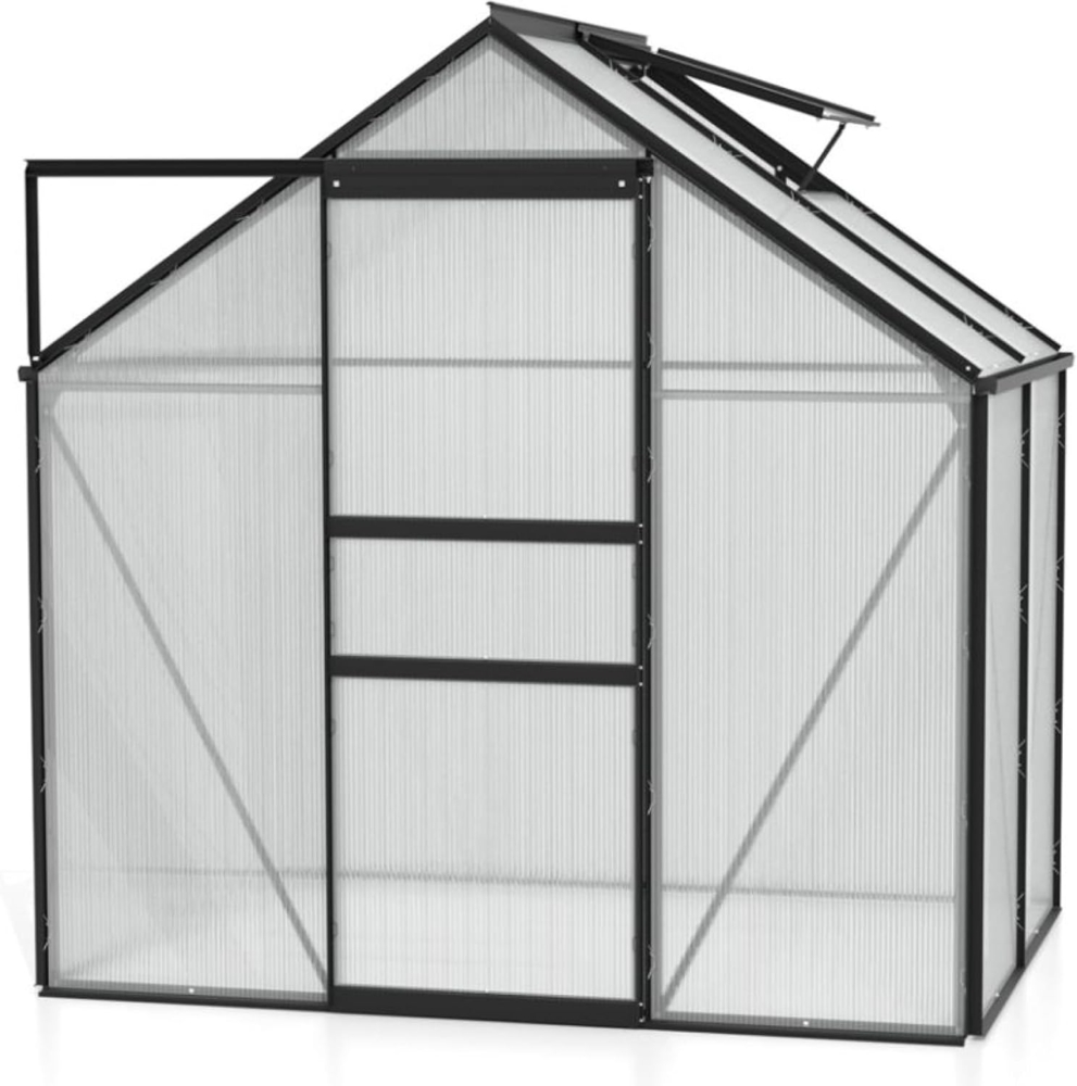 Vitavia Gewächshaus Venus 2500, HKP 6mm, schwarz Bild 1