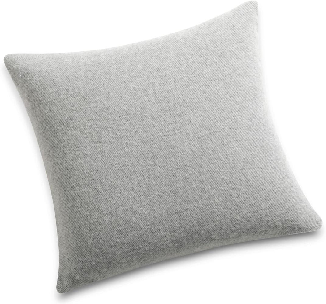 Biederlack Dekokissenhülle Cashmere Cushion|40x40 cm| grauBiederlack Dekokissenhülle Cashmere Cushion Bild 1