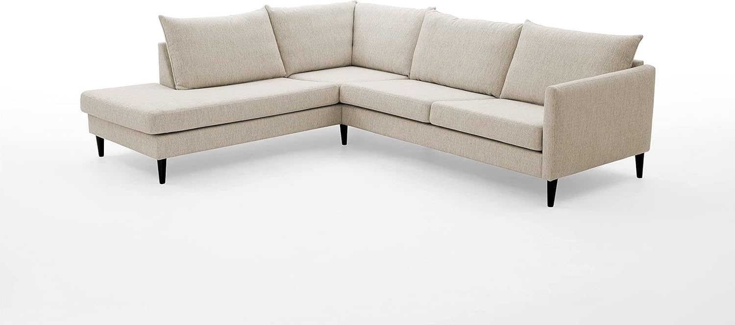 Atlantic Home Collection Ecksofa mit Ottomane Links Bild 1