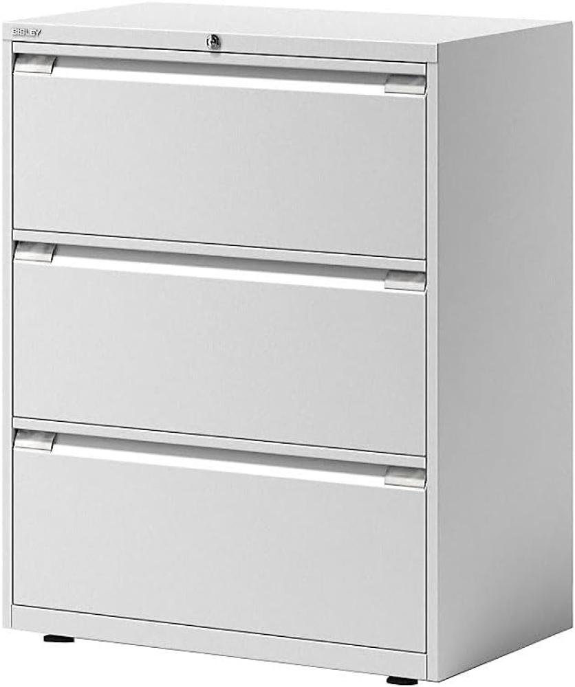 Hängeregistraturschrank Essentials, 3 Hängeregistratur à H 304 mm, Farbe verkehrsweiß Bild 1