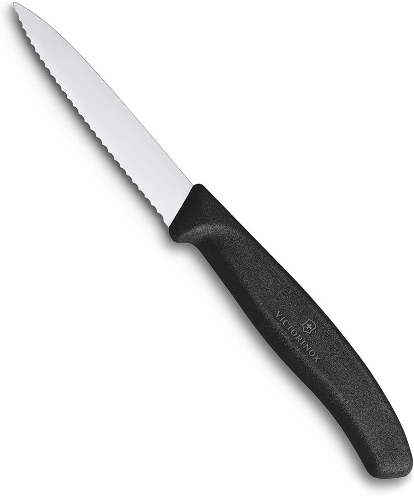 VICTORINOX Gemüsemesser schwarz 8 cm Bild 1