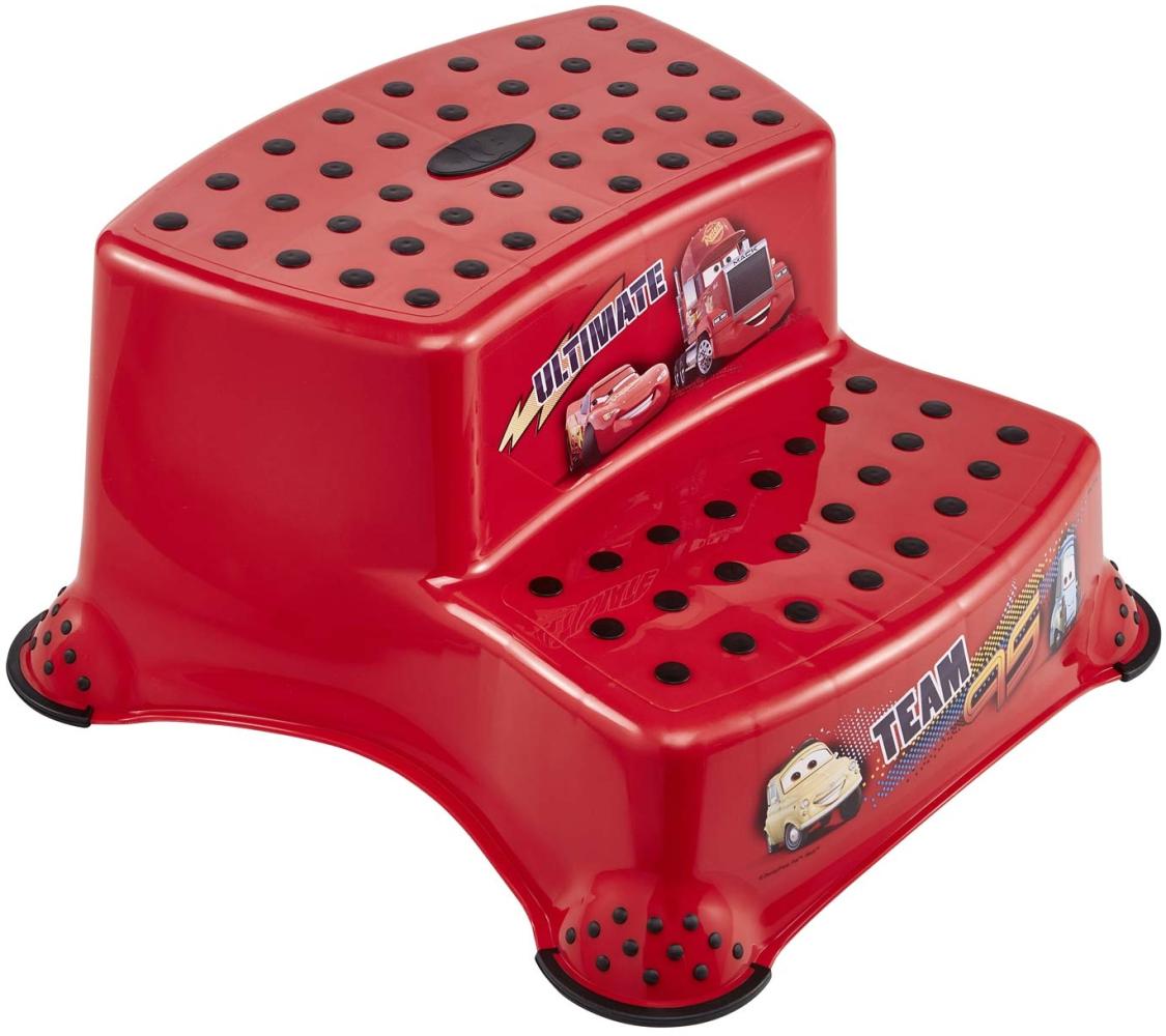 Keeeper Cars Schemel 2-stufig Tritthocker Cherry Red Bild 1