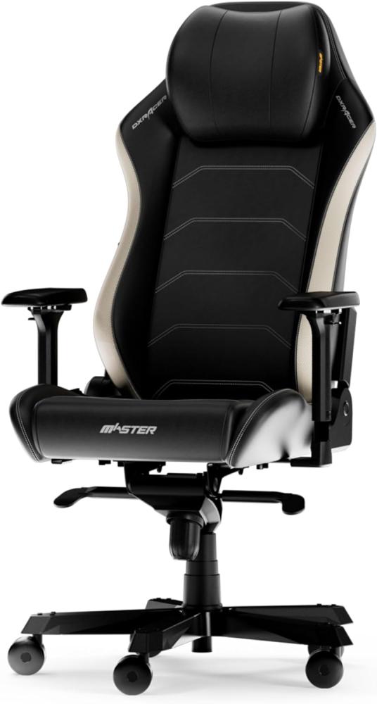 DXRacer MASTER XL Schwarz & Weiß Mikrofaser Leder das Orginal Gaming Stuhl Bild 1