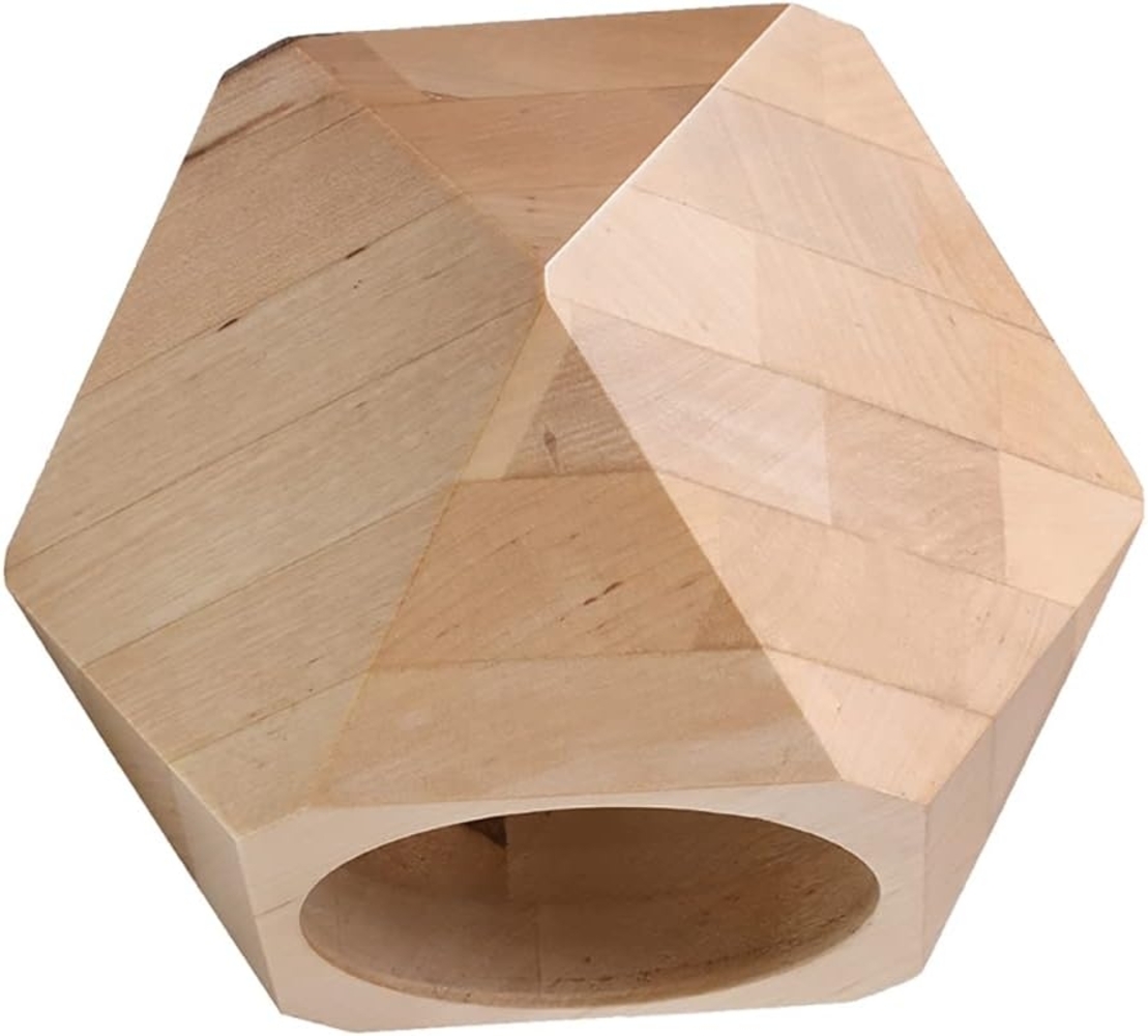 Wandleuchte, Up & Down Beleuchtung , Holz natur, L 12 cm Bild 1