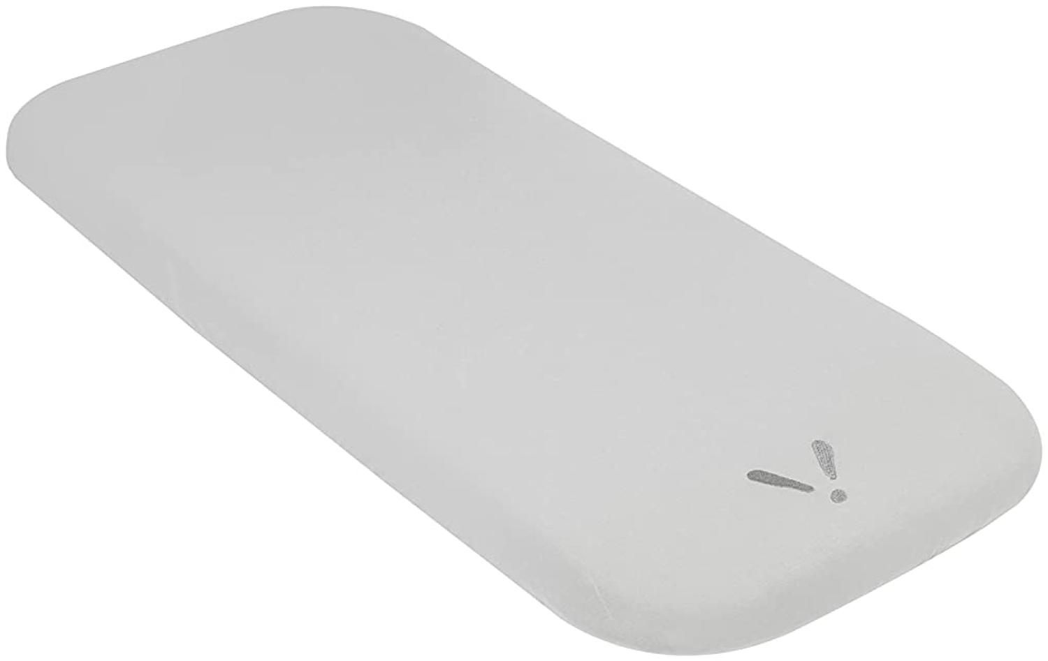 Piapimo Kinderwagen Bettlaken 80x40 cm grau mit Stickerei SleepSweet Kollektion Bild 1