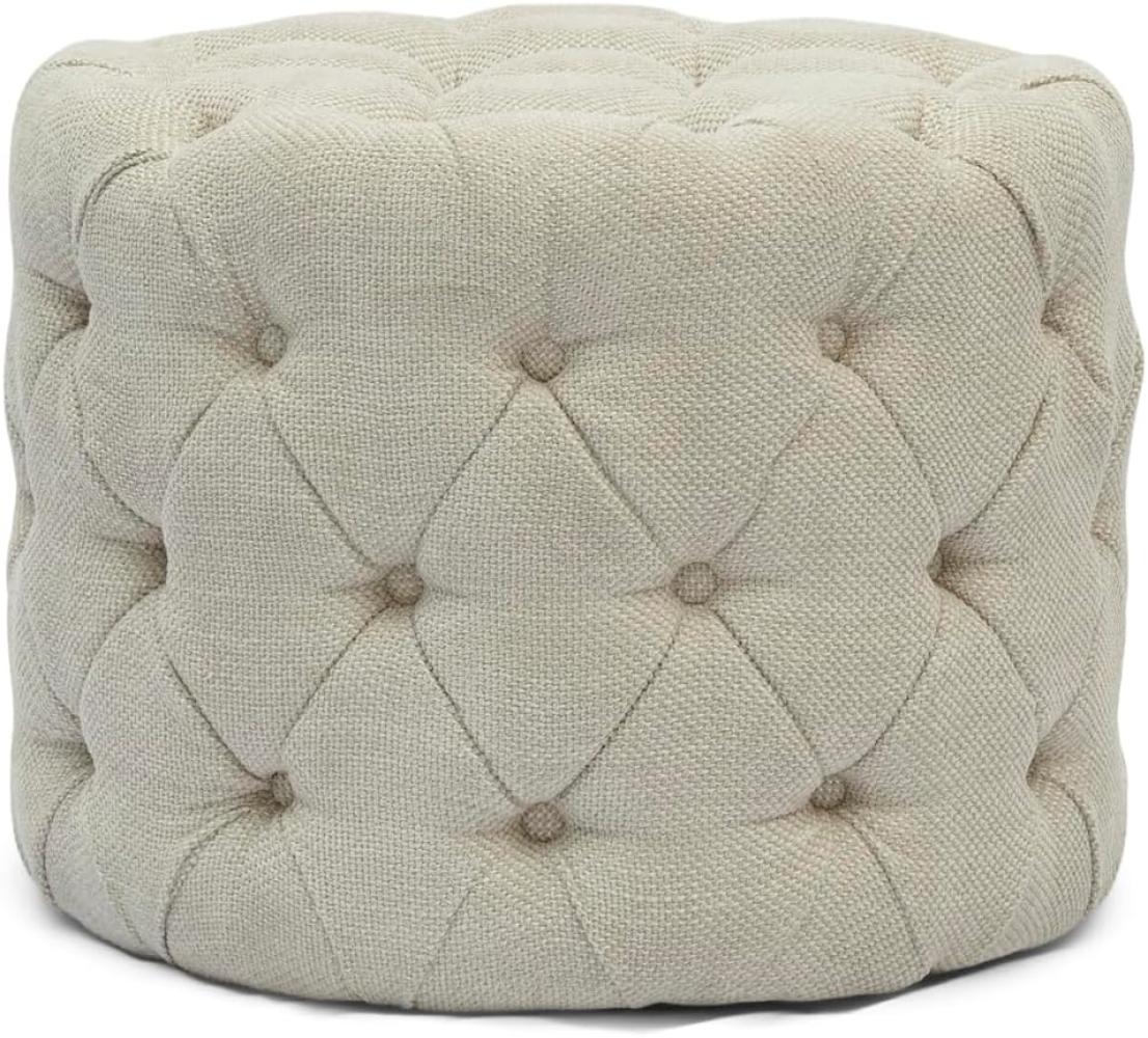 Riviera Maison Hocker Opera Rich Tweed Antique White 30401001 Bild 1