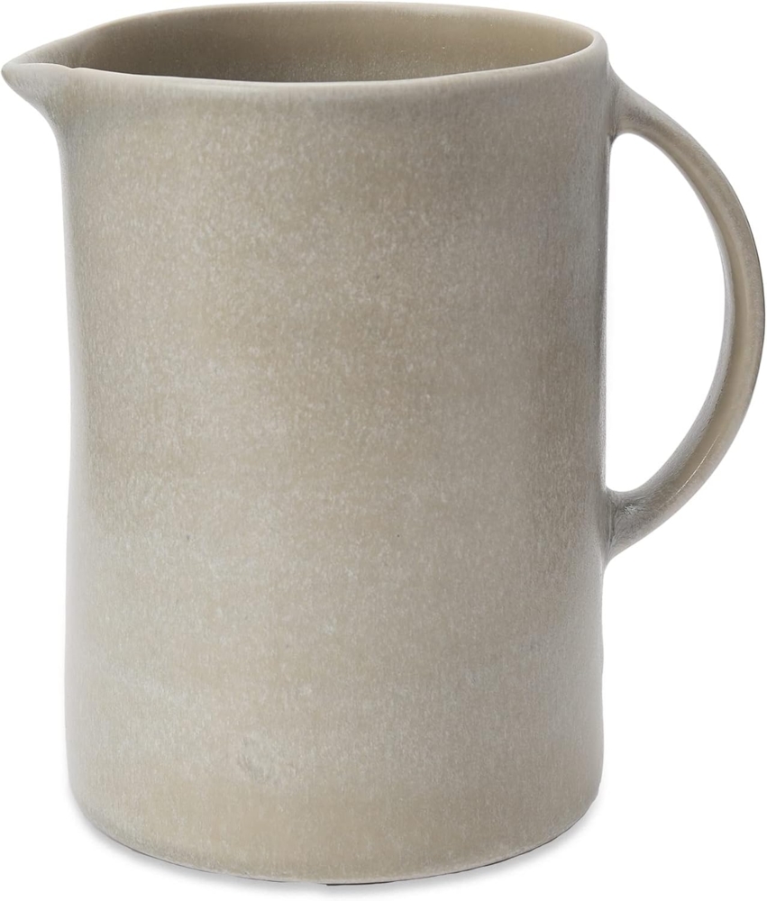 Urbanara Becher Krug - Malhou - Blassgrün - 17.50x11.50 cm, 100% Steingut, Krug aus 100% Steingut Kaffetasse Skandinavisch Hygge Bild 1