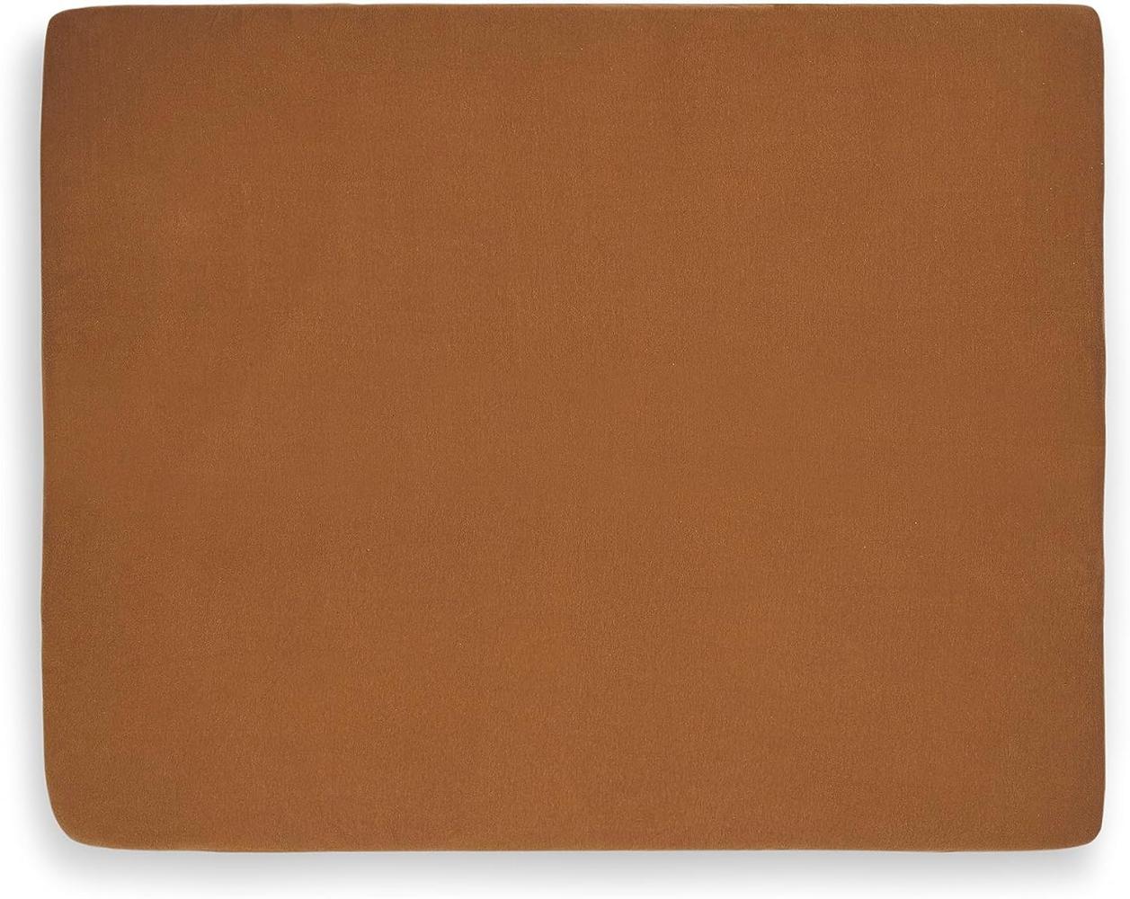 Jollein Jersey Spannbettlaken Caramel 75 x 95 cm Bild 1