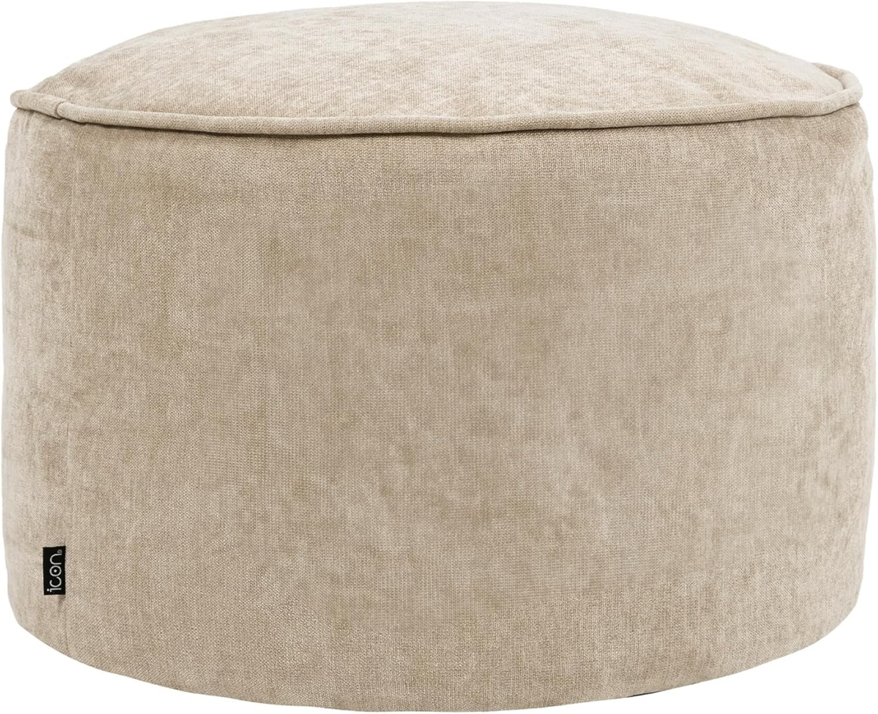 icon Pouf Sitzpouf XL aus Chenille „Milano“ Bild 1