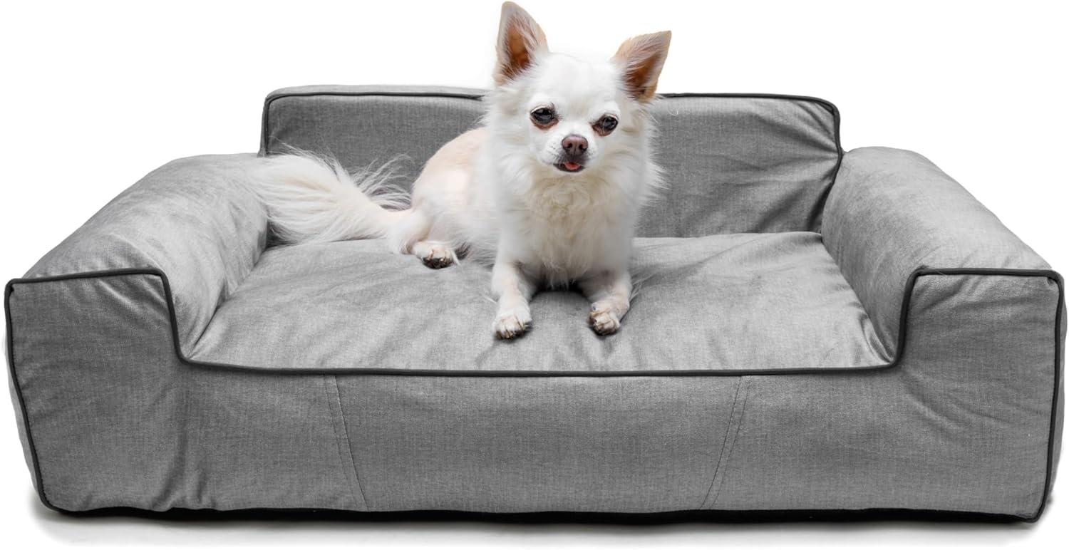 Bjird Tierbett Hundebett LUNA Fancy, Bezug abnehbar und waschbar, Hundesofa für kleie und grosse Hunde, Größe: M,L,XL/XXL Bild 1