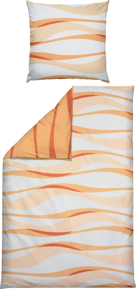 Erwin Müller Bettwäsche Wendebettwäsche, Seersucker, Grafik Bild 1