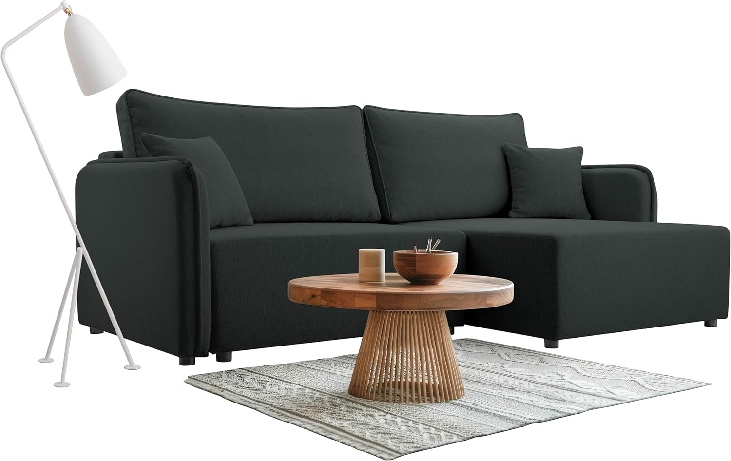 Ecksofa Maylana (Farbe: Velo 636, Seite: Rechts) Bild 1