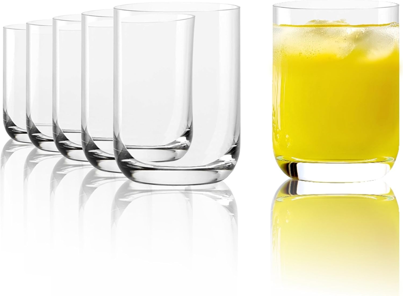 Stölzle Lausitz 6x CLASSIC kleines Saftglas klar 200 00 10 D20010F001 Bild 1