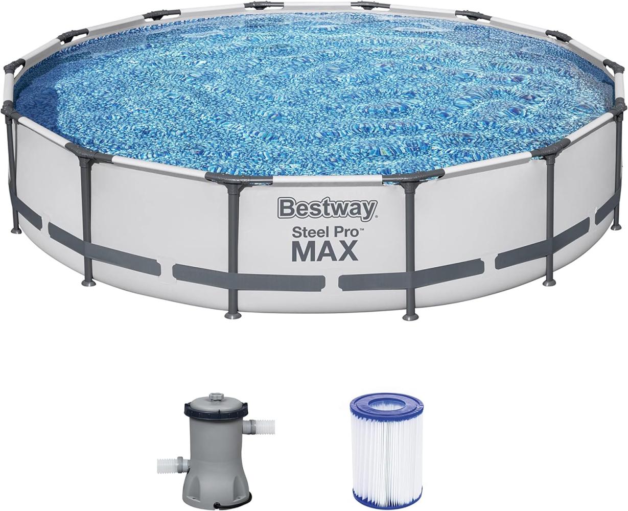 Bestway Steel Pro MAX Swimmingpool-Set 427x84 cm 93114 Bild 1