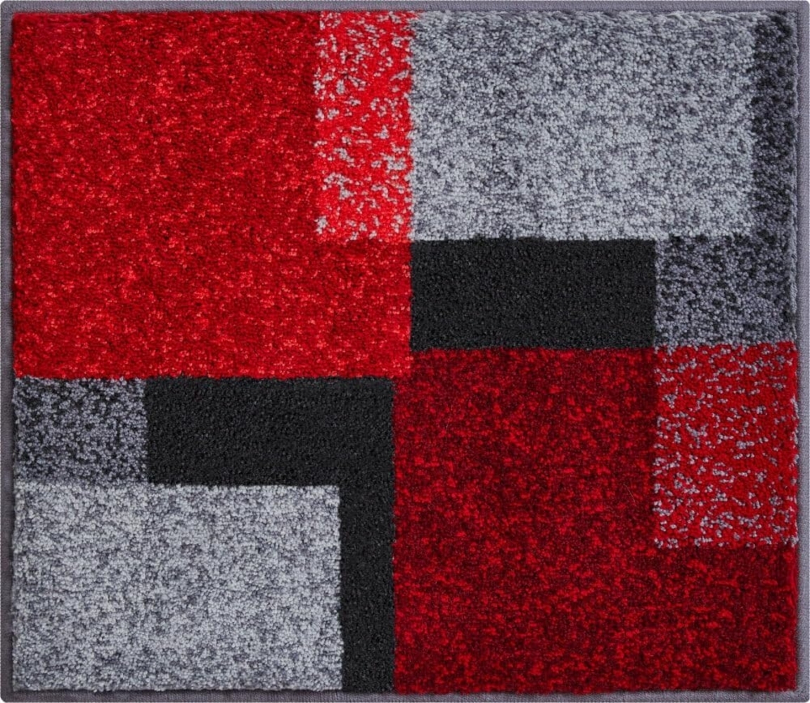 Grund Badteppich Atala, 50x60 cm, rot Bild 1