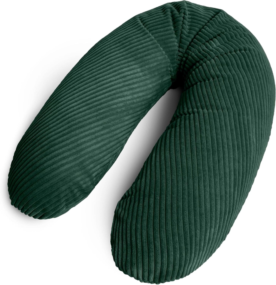 Amilian Stillkissen XXL 170 cm - Schwangerschaftskissen, Seitenschläferkissen, Pregnancy Pillow mit abnehmbarem Bezug, Schlafkissen für Seitenlage, Lagerungskissen für Schwangere & Stillzeit - Stillhilfe Bild 1