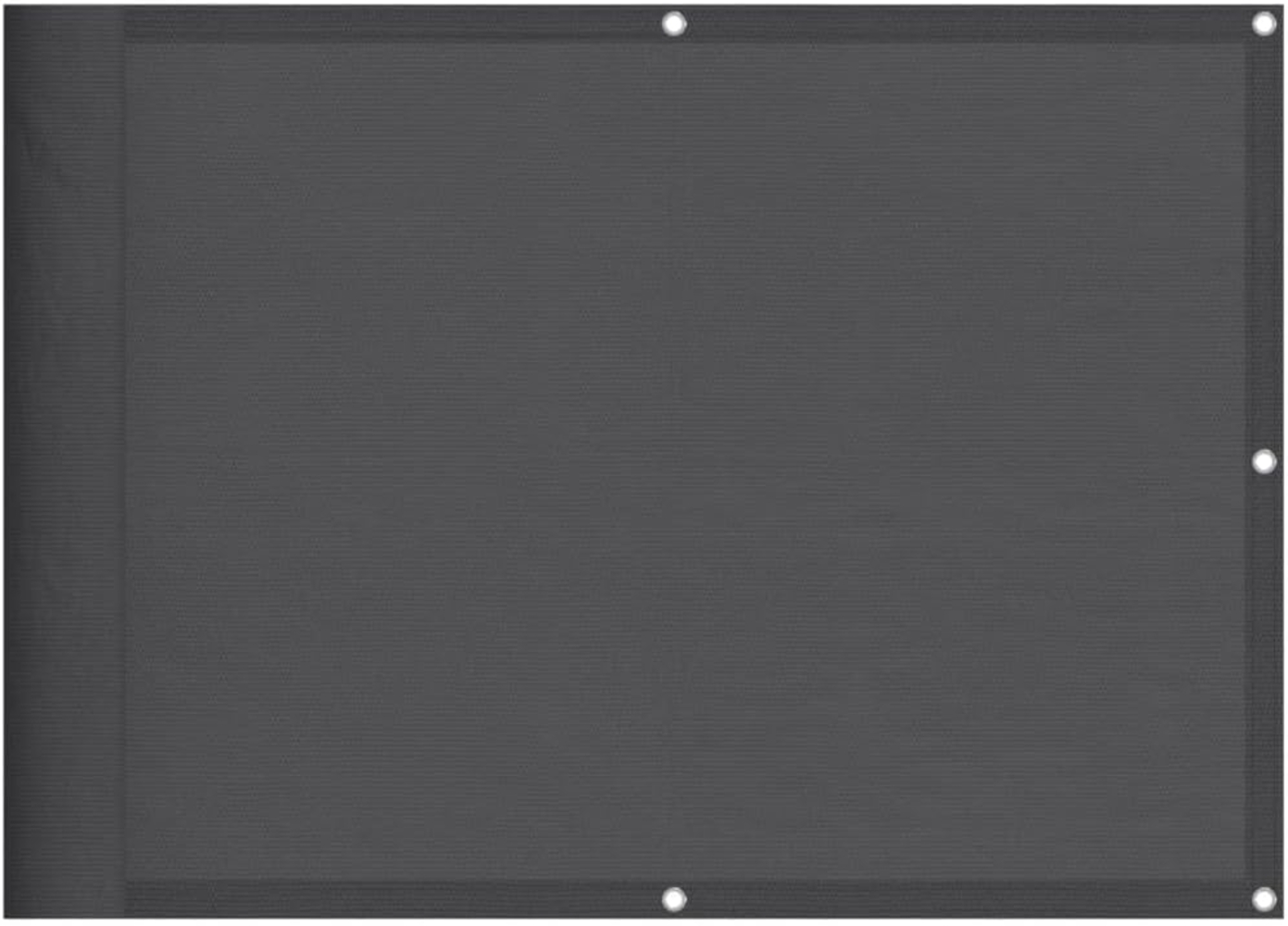 vidaXL Balkon-Sichtschutz Anthrazit 75x800 cm 100 % Polyester-Oxford 4000047 Bild 1