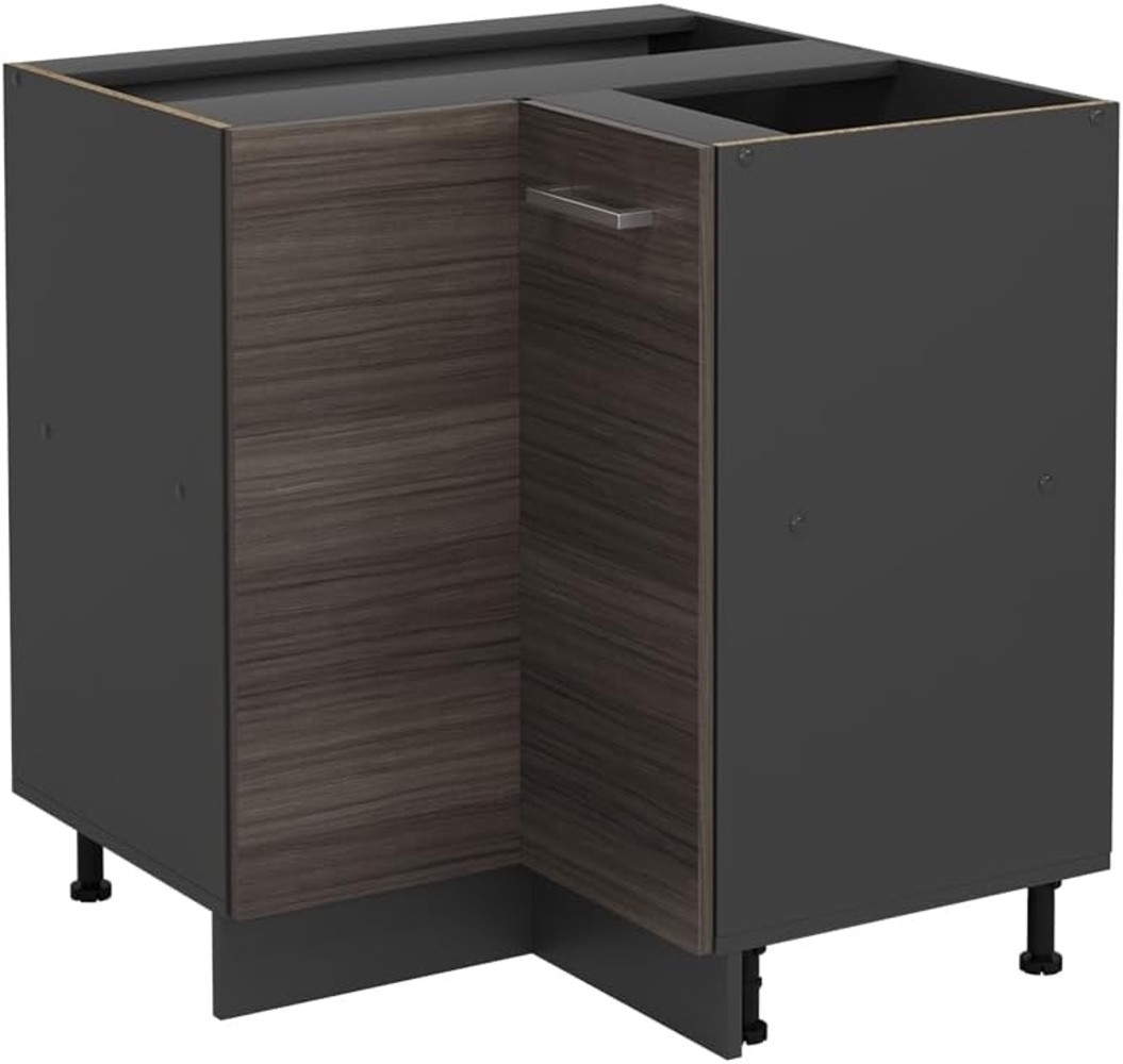 Vicco Eckunterschrank R-Line, Edelgrau, 75.6 cm ohne Arbeitsplatte Bild 1