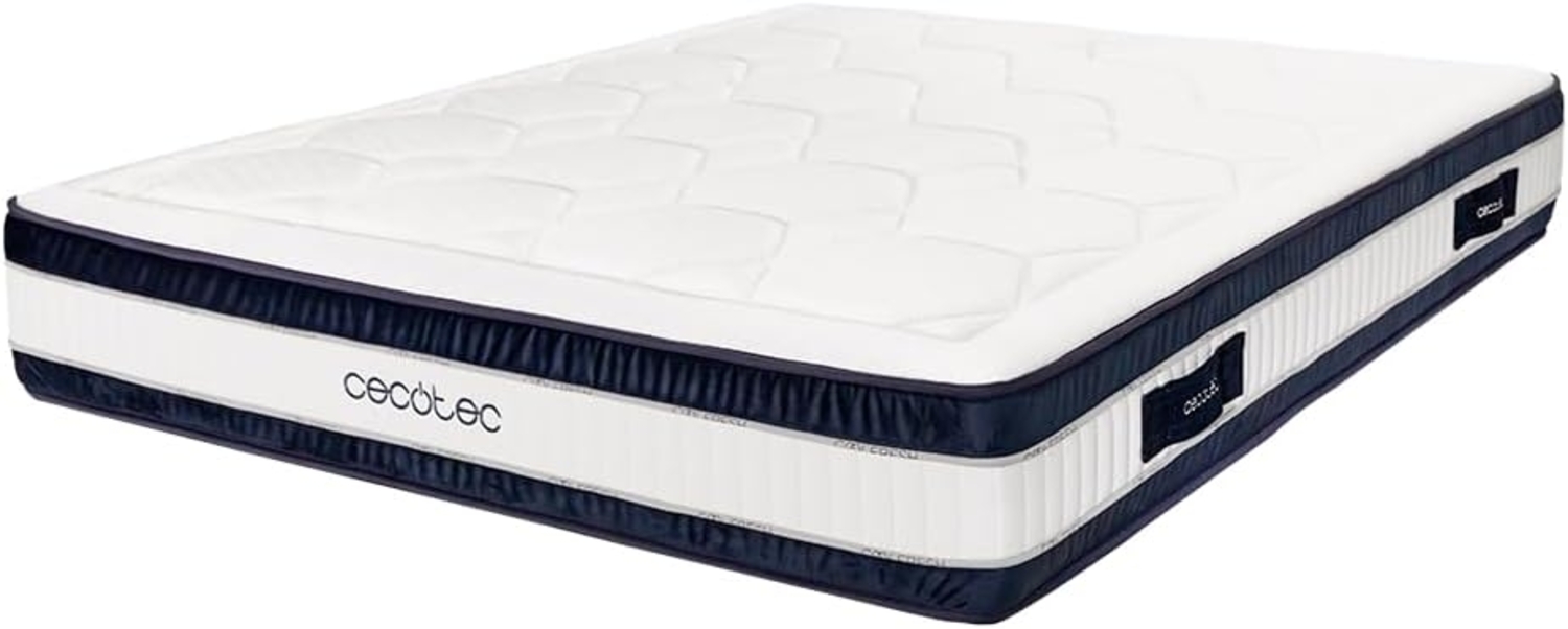 Cecotec Hybridmatratze Fluss Cecofresh 2900 CoolConfort Hybrid 80x200. Multicapa, Kern von Wasquen Springs und CoolConfort -Technologie, erfrischende Sensation, hohe Festigkeit,. Höhe 29 cm Bild 1