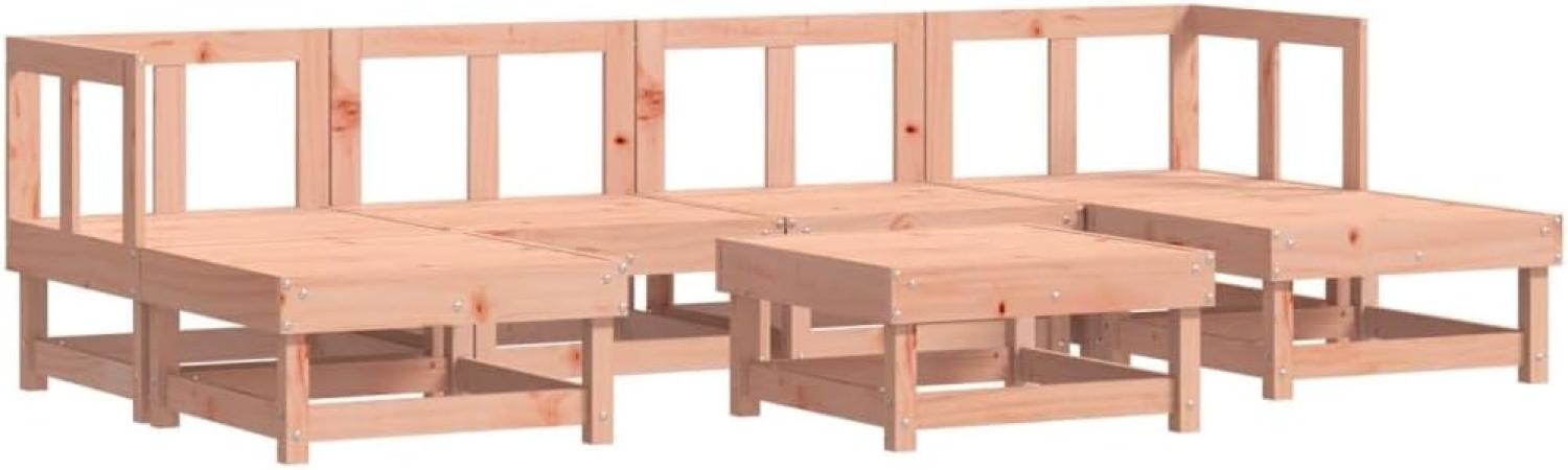 vidaXL 7-tlg. Garten-Lounge-Set Massivholz Douglasie 3186359 Bild 1