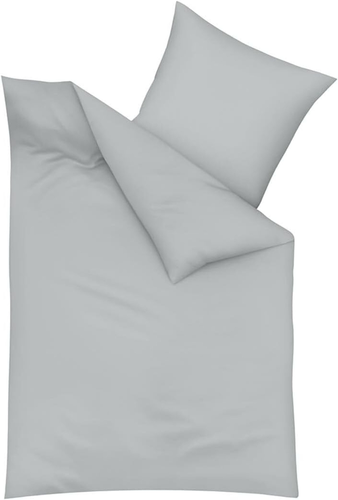 TRAUMSCHLAF Bettwäsche Uni Feinbiber, Biber, 3 teilig, feine warme weiche Biber Qualität Bild 1