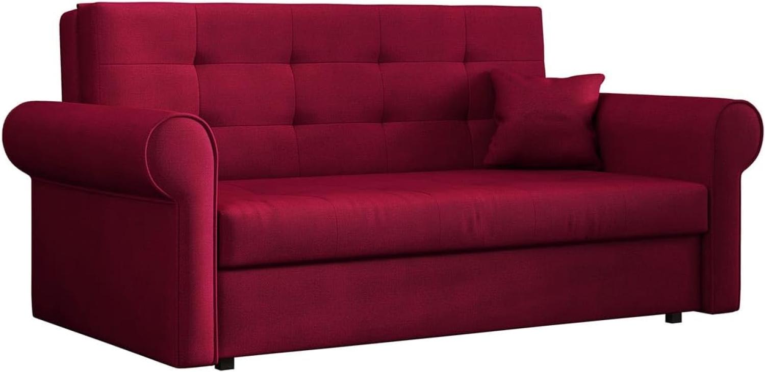 Mirjan24 'Viva Silver III' Schlafsofa, Rot, 85 x 98 x 168 cm Bild 1