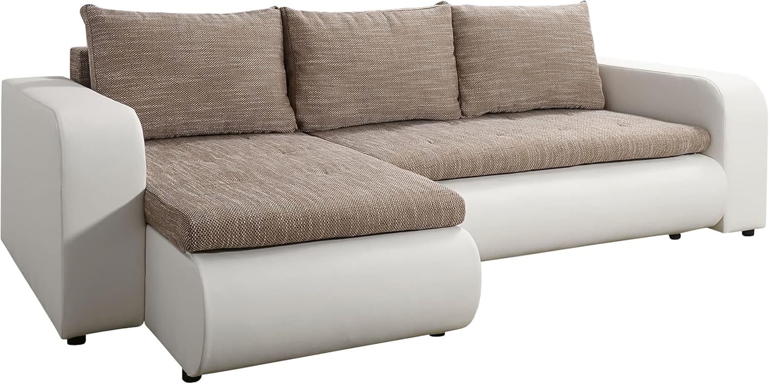 Ecksofa Kukle (Soft 017 + Lawa 02) Bild 1