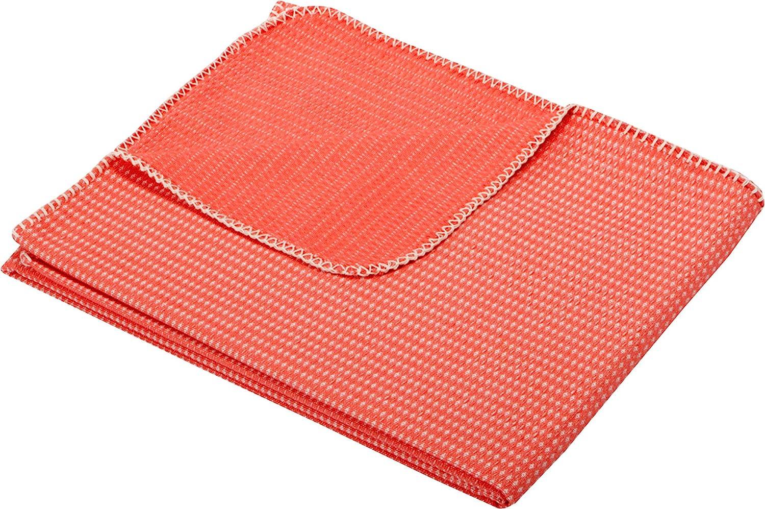 Biederlack Wohndecke Wanderlust coral, Größe 150x180 cm Bild 1