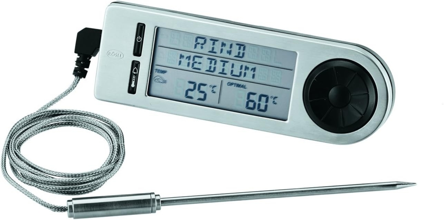 Rösle Bratenthermometer digital Garraum- und Kerntemperaturfühler Bild 1