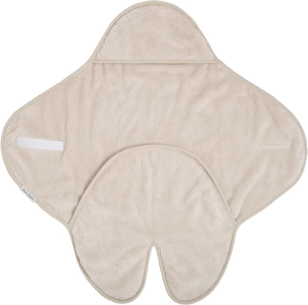 Baby´s Only Kapuzendecke mit Füßen Cozy warm linen Beige Bild 1