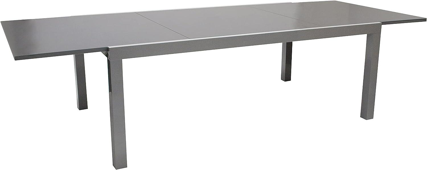 Ausziehtisch 180/240x100 cm, Glasplatte Bild 1