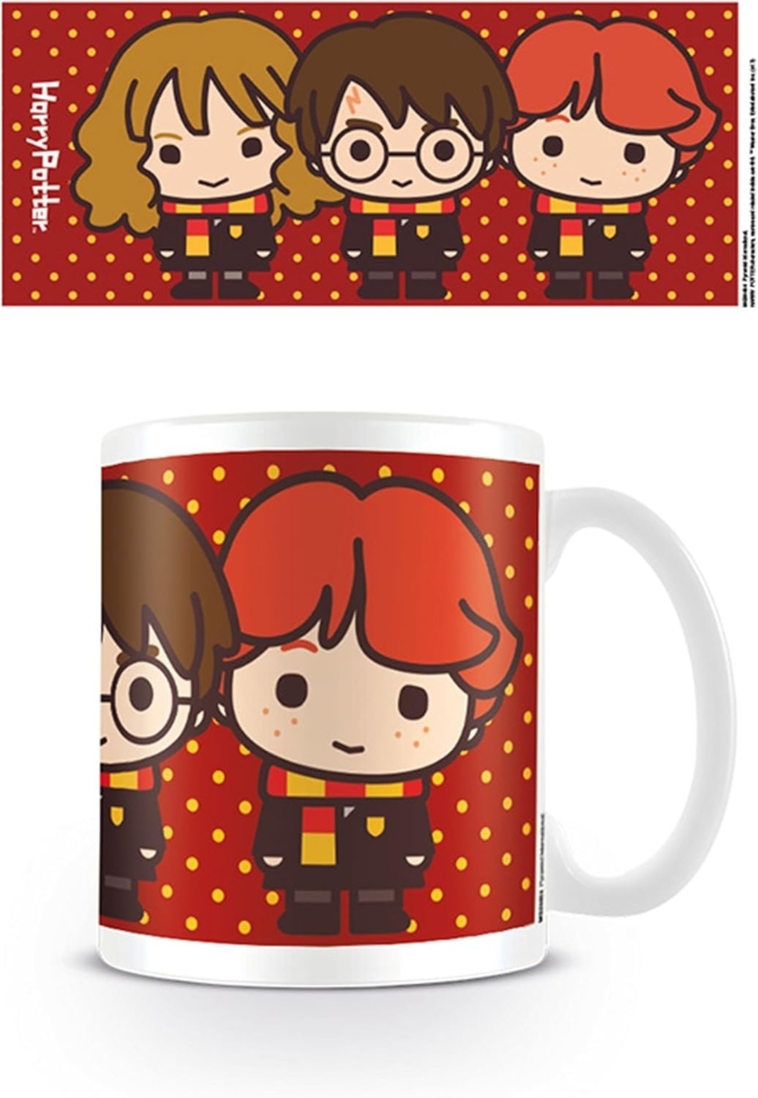 Harry Potter Kawaii, Characters Keramik Tasse Größe Ø8,5 H9,5cm Bild 1