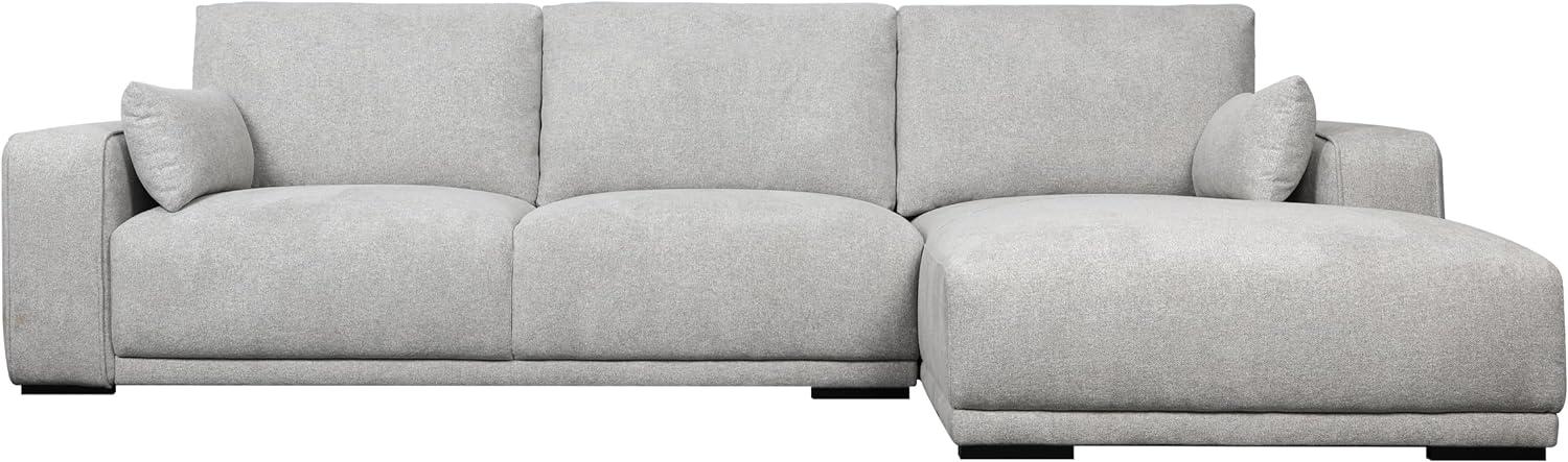 3-Sitzer Ecksofa Rechts California Grau Bild 1