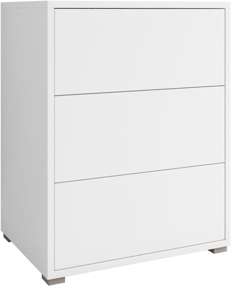 'Gesita K1D4SZ' Kommode, Weiß, 73x70 cm Bild 1