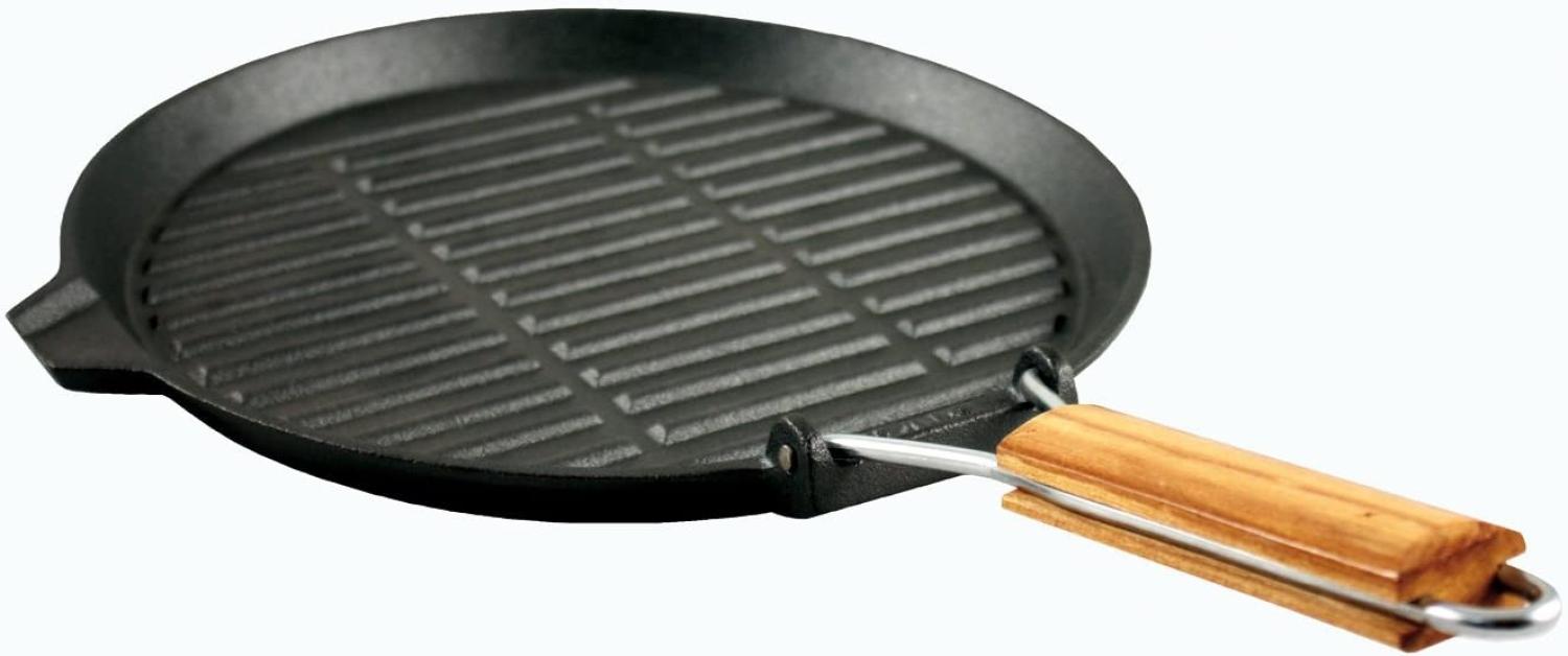 Baumalu 388069 roind grill, Gusseisen, 25 cm Bild 1