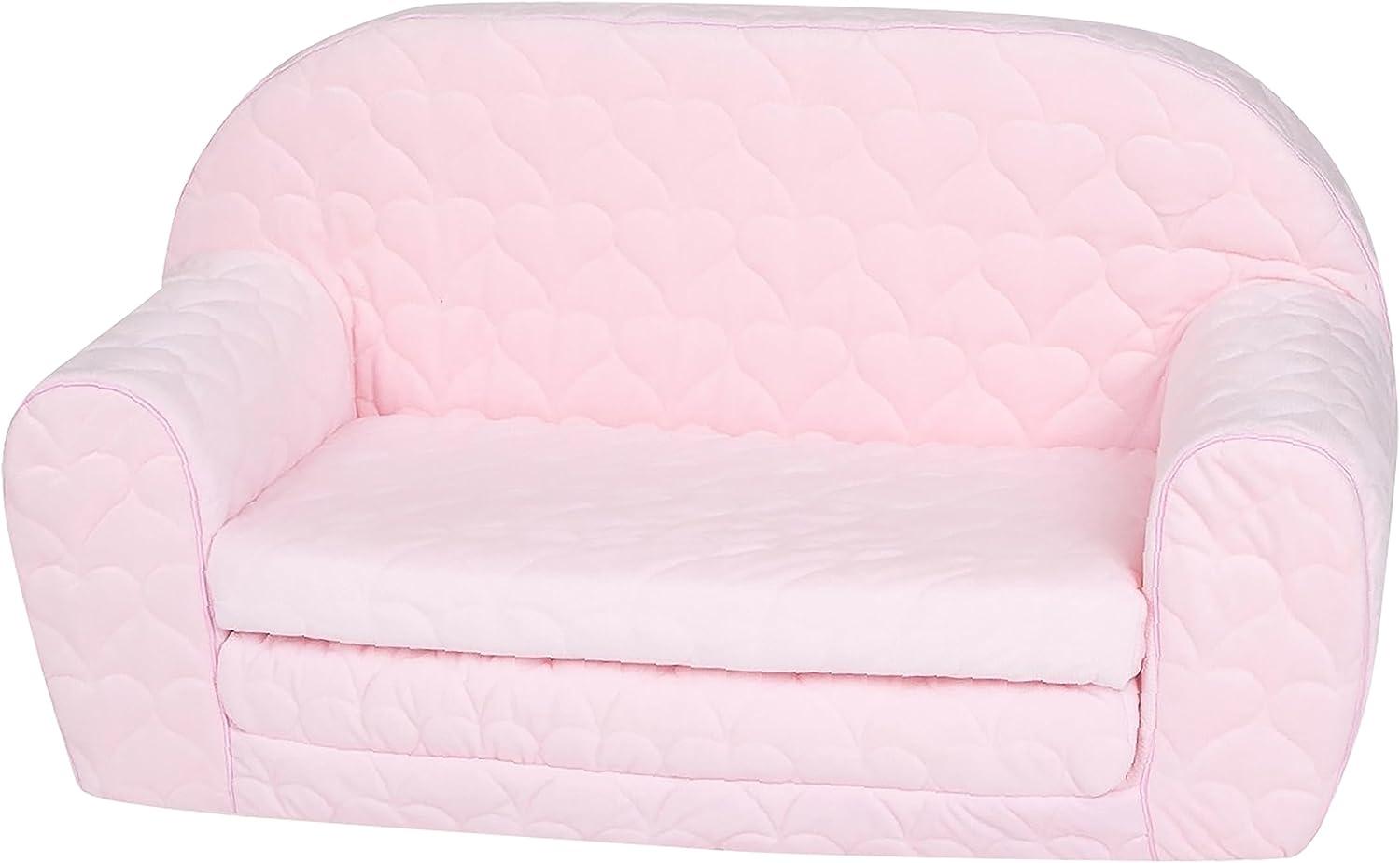 Kindersofa - \"Cosy heart rose\" Bild 1