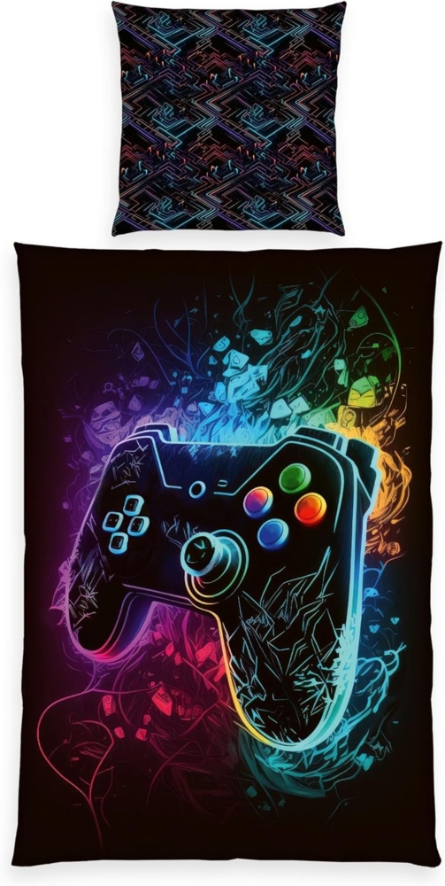 Herding Young Collection Bettwäsche Young Collection Gaming, Microfaser, 2 teilig, Wendebettwäsche Bild 1