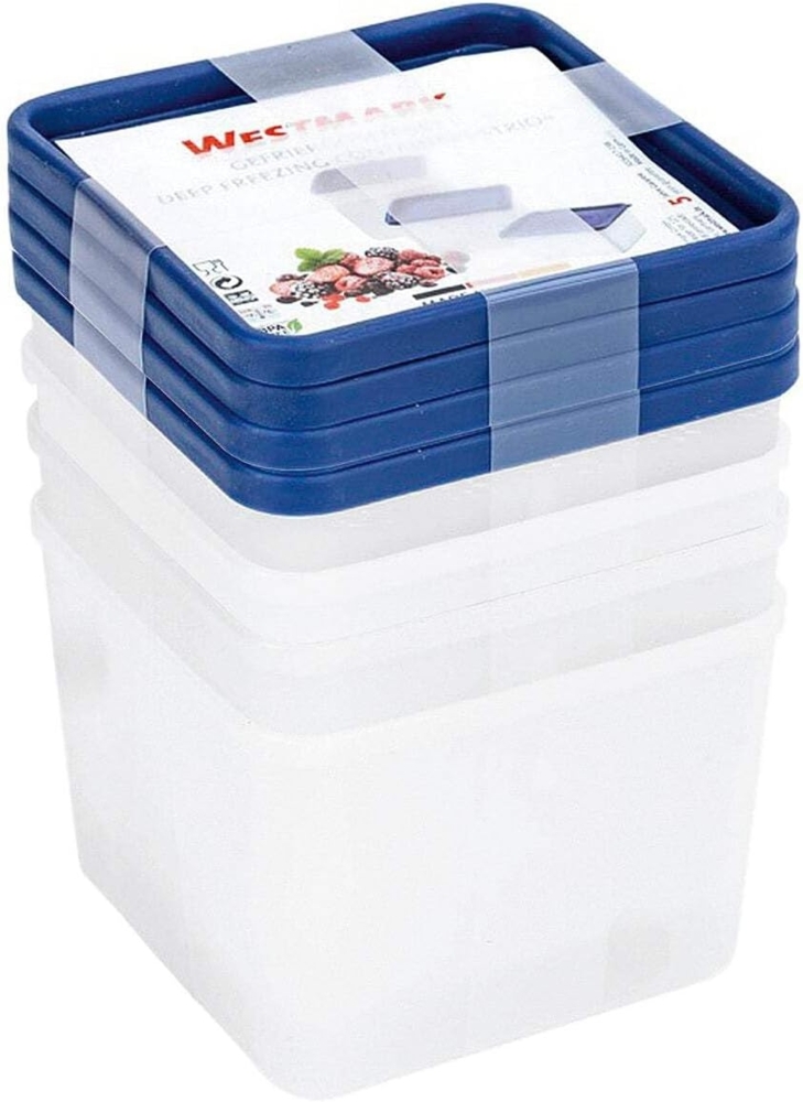 Gefrierdose "Trio" 0,50 l, 4er-Set Bild 1