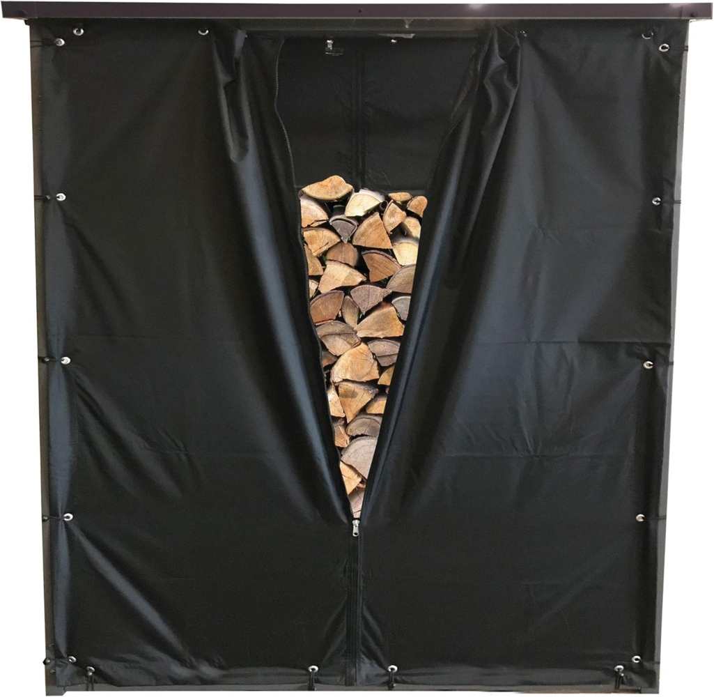 Quick Star Kaminholzregal Wetterschutz für Kaminholzregal 185x70x185cm, (2-St) Bild 1