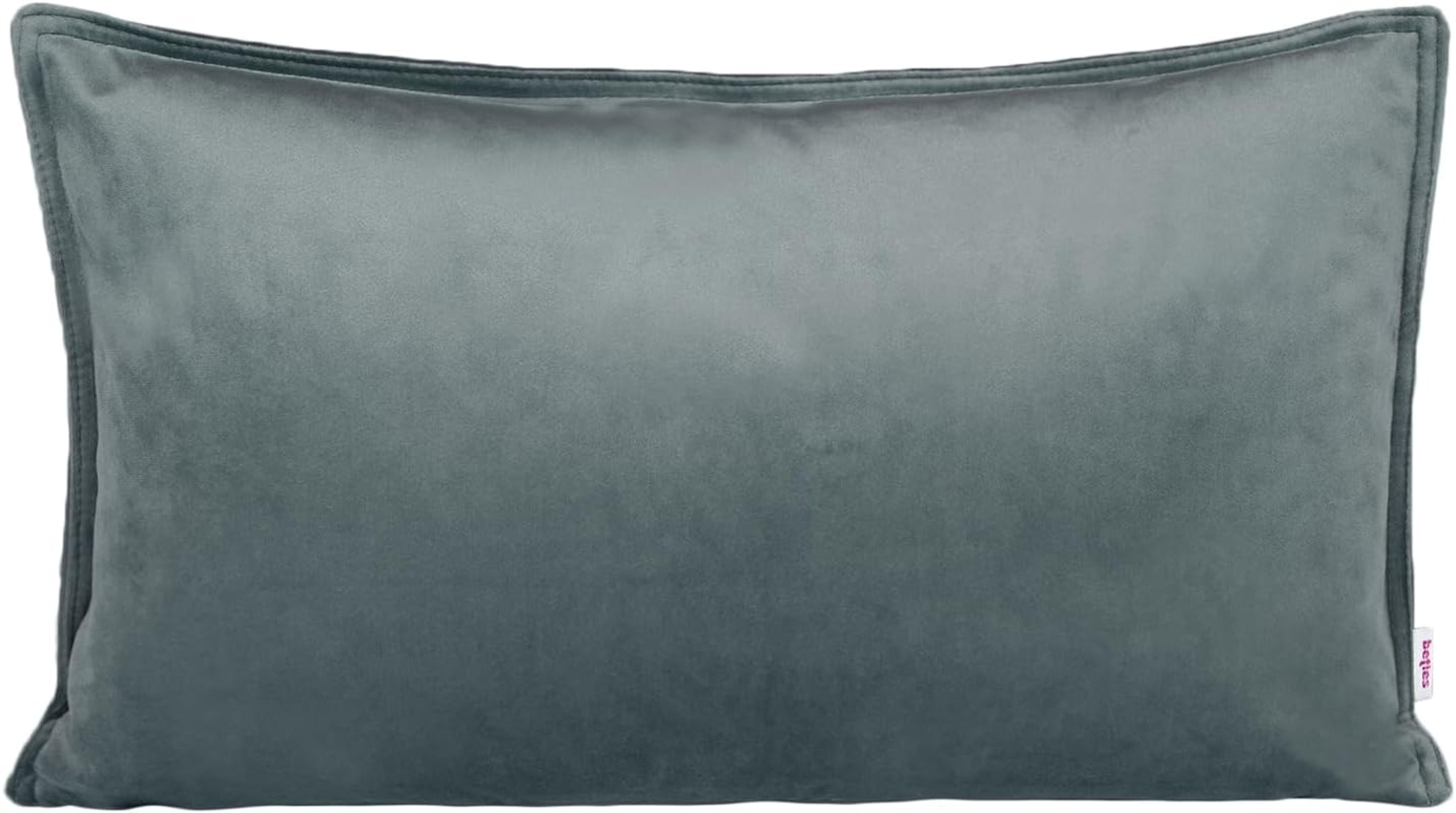 Kissenhülle ca. 30x50 cm stein-grau beties "Samt&Sonders" Bild 1