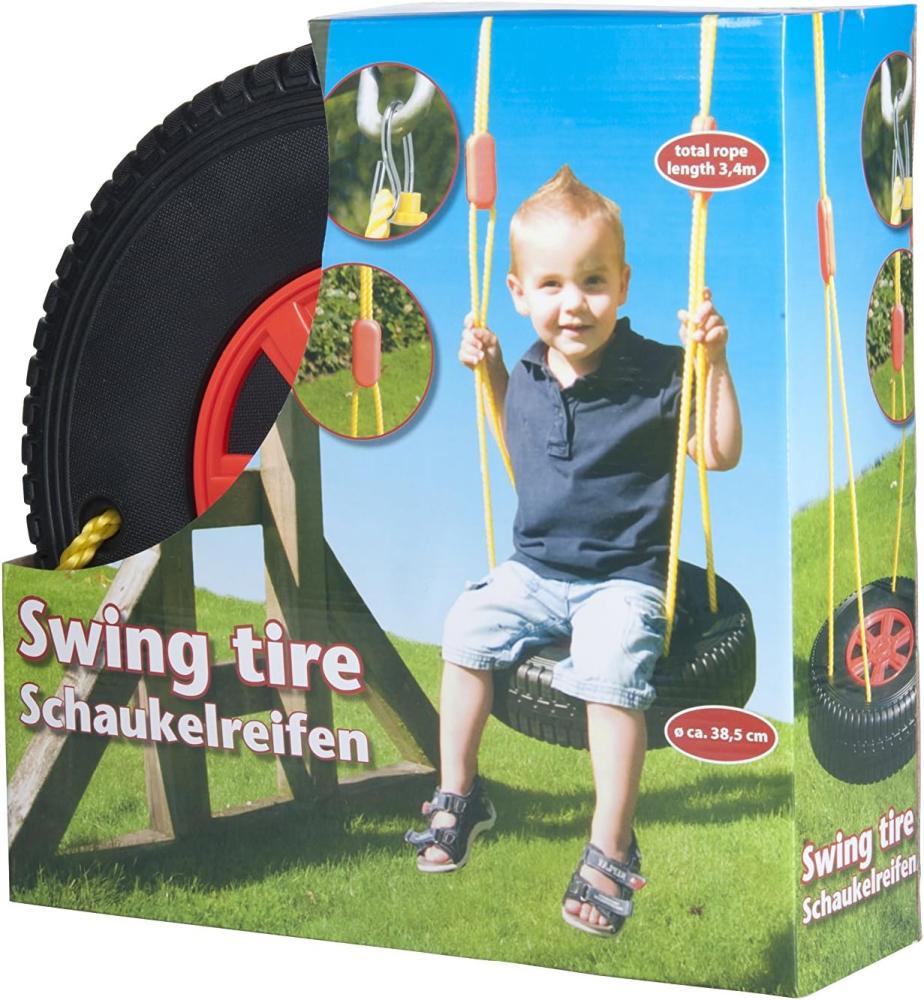 Schaukel Schaukelreifen Ø39cm inkl. Seil & Haken Brettschaukel Kinderschaukel Bild 1