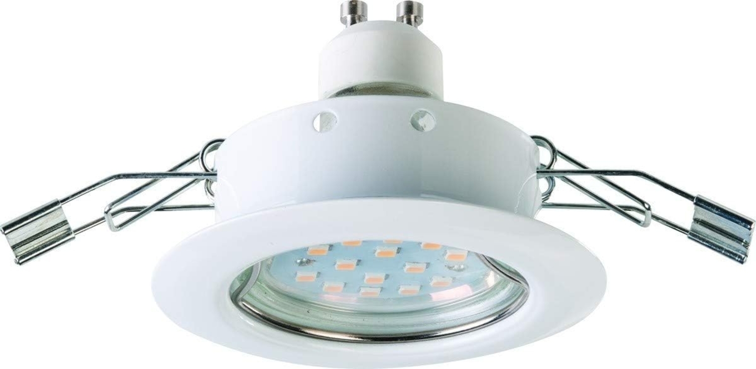 Eglo 94235 GU10 LED Einbauleuchte PENETO weiß max. 3X3W Bild 1