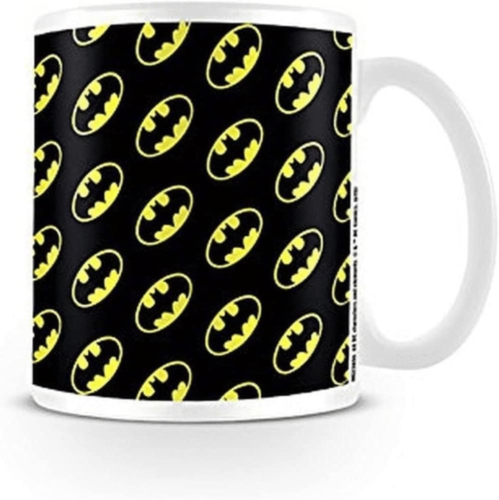 Pyramid International MG23656 DC Originals (Batman Logo Pattern) Keramikbecher, mehrfarbig, 8,5 x 12 x 10,5 cm Bild 1