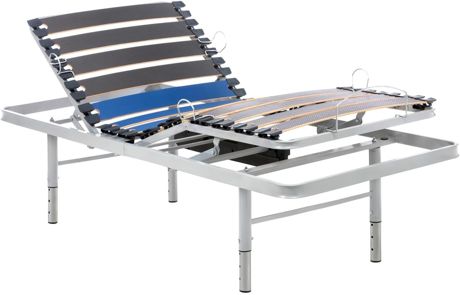Geriafy – Elektrisch Verstellbarer Lattenrost |90x190 cm | Verstärkt und kompakt | Kabellose Fernbedienung und in 4 Höhen verstellbare Beine Bild 1