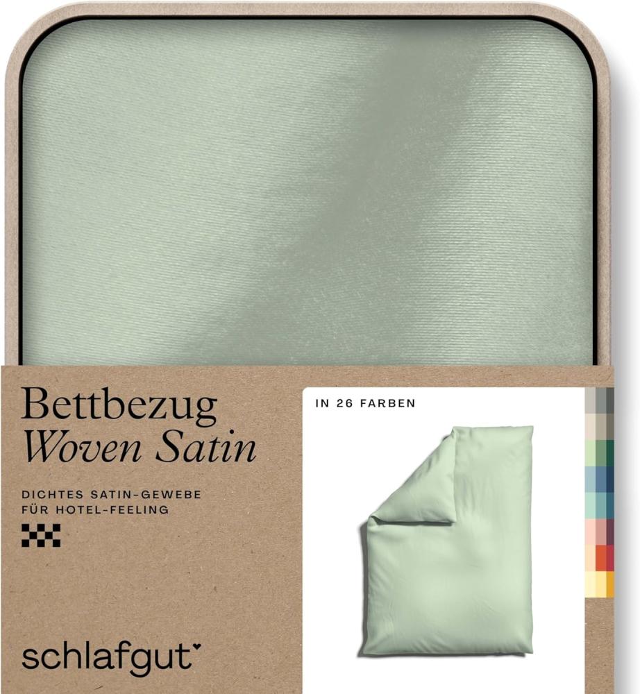 Bettbezug Woven Satin, Schlafgut (1 St), besonders dicht gewebt, Mix & Match: passender Kissenbezug erhältlich Bild 1