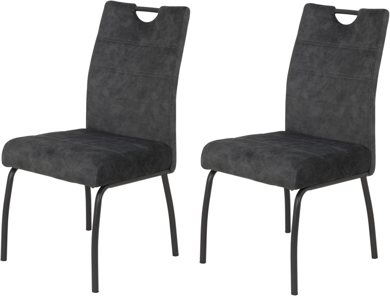HELA 4-Fußstuhl EVELYN (Set, 2 St), Komfortsitz mit Federkorb Bild 1