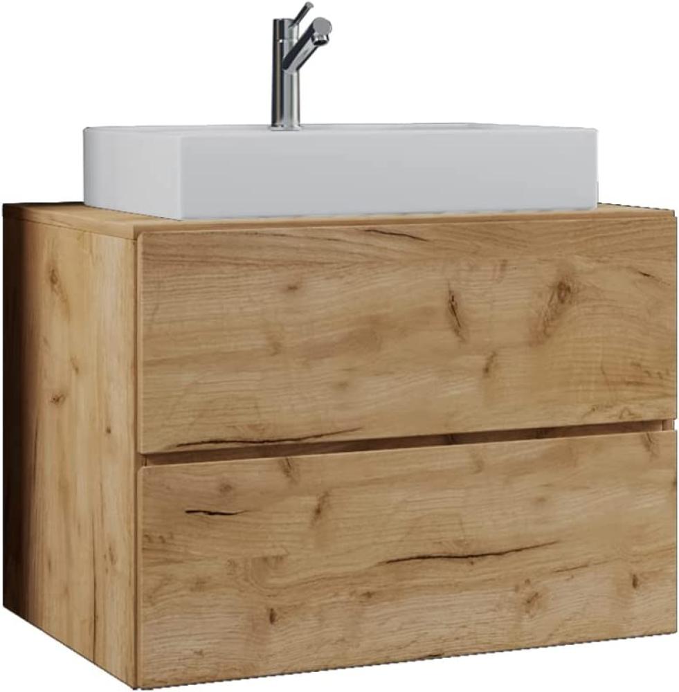 Lendas S Waschbeckenunterschrank 60cm Waschbecken Unterschrank Badzimmer Eiche Bild 1
