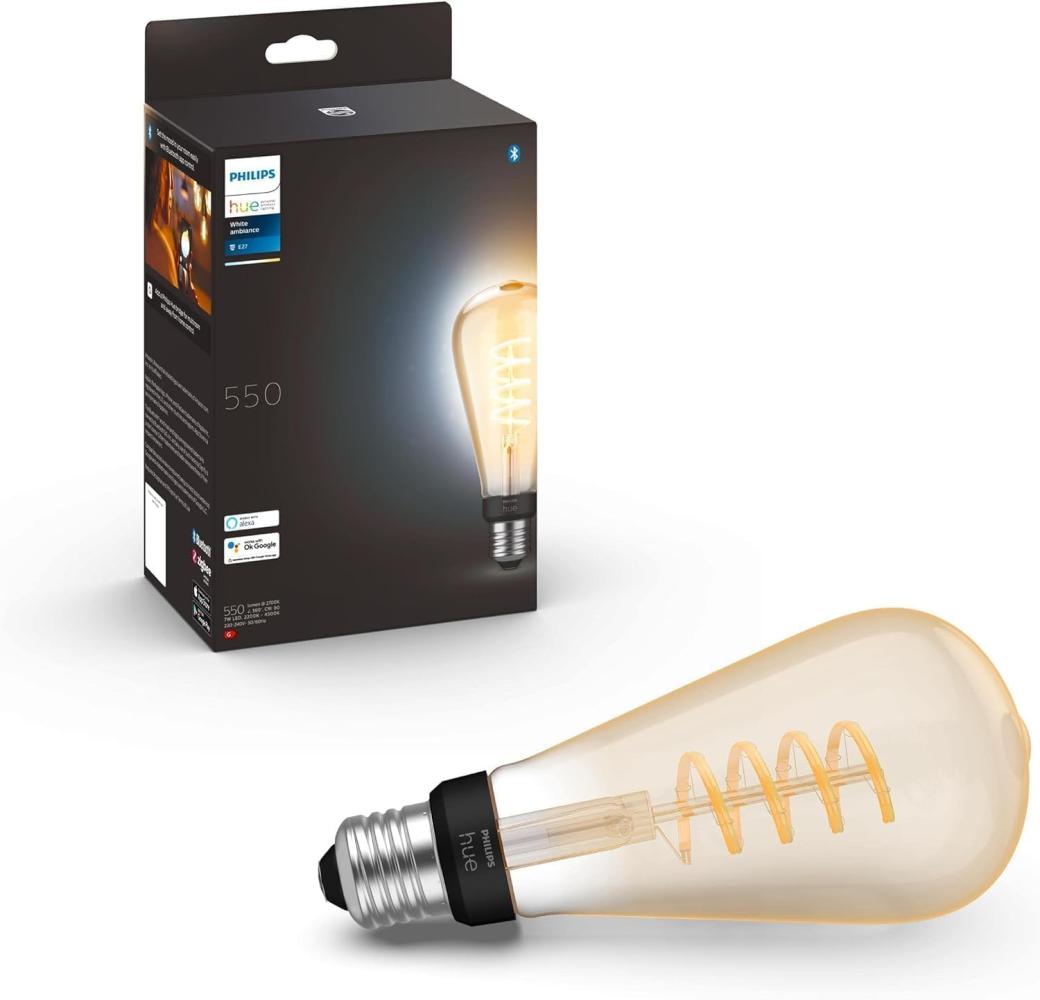 Philips Hue ST72 E27 Giant Edison Lampe mit Glühdraht Bild 1