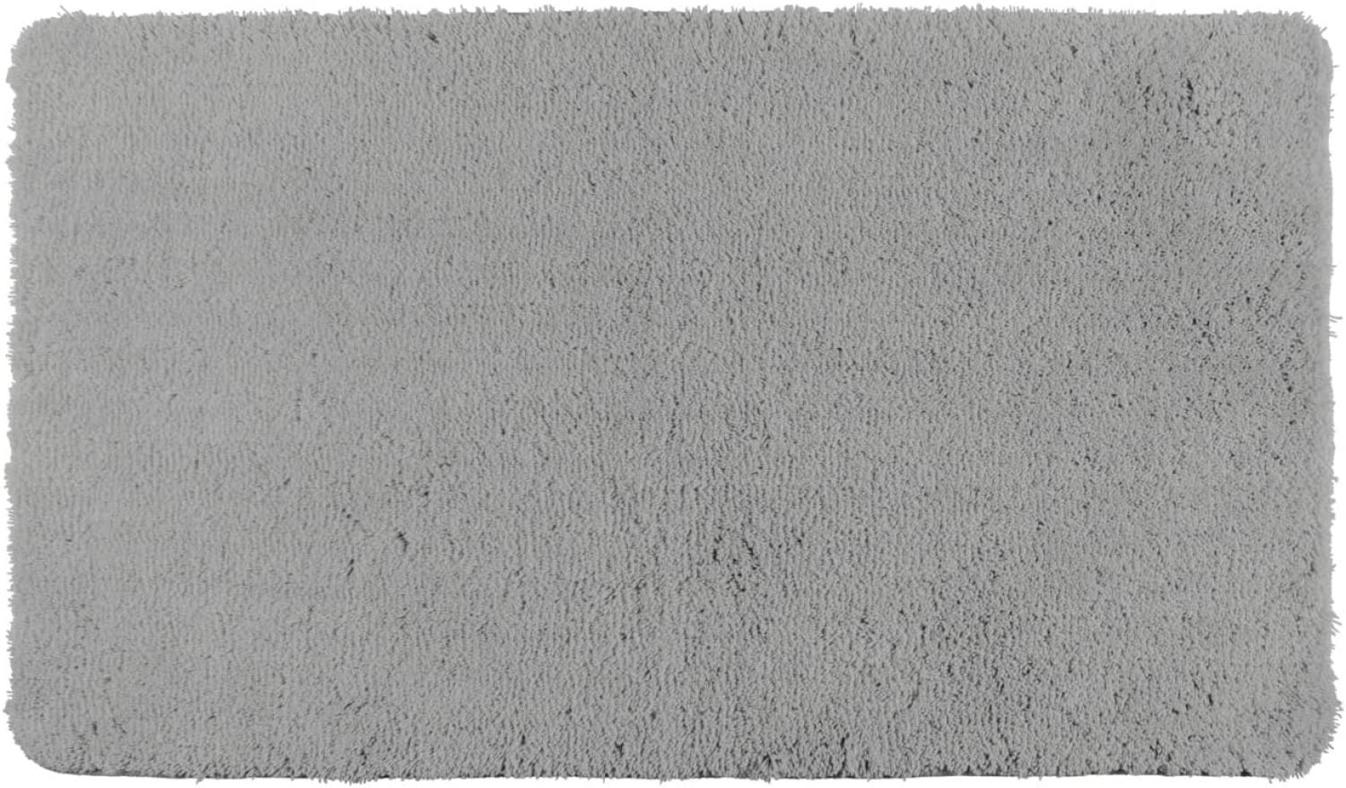 WENKO Badteppich Belize Light Grey 55 x 65 cm, Mikrofaser Bild 1