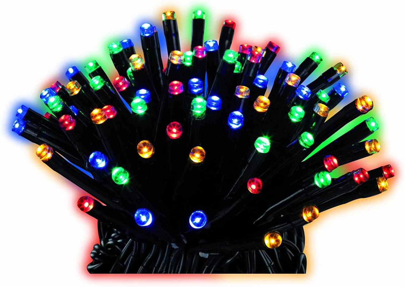 Kaemingk LED Lichterkette twinkle 80 LED bunt Bild 1